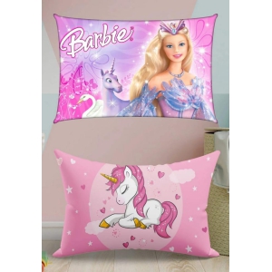 unicorn-pillow-barbie-cover-18x12-inches-set-of-2