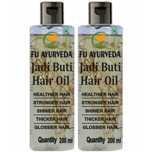 FIJ AYURVEDA Jadi Buti Hair Oil for Hair Growth and Hair Care (Pack of 2)