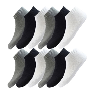 hicode Blend Sports Ankle Length Socks Pack of 6 - Multi