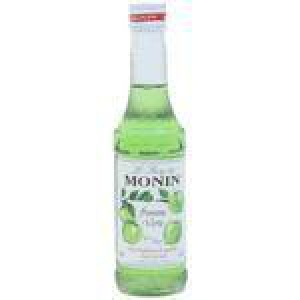 Monin Syrup  Green Apple Flavored 250 Ml Bottle