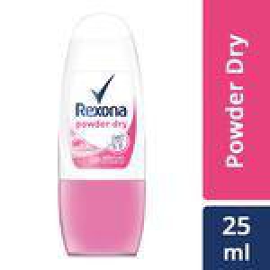 Rexona Underarm Odour Protection Roll On  Powder Dry 25 Ml