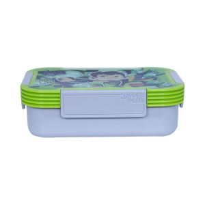 Jaypee Stainless steel lunch box with steel container Toonstar Ben 10 green