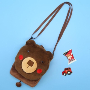 Cute Cartoon Children's Crossbody Bag-Bear