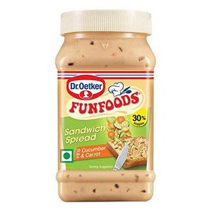 Funfoods Dr.Oetker Eggless Sandwich Spread Cucumber  Carrot 300G