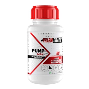 PharmGrade Pump Max L Arginine Alpha Keto (60 Tab)