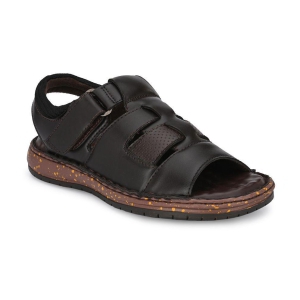 softio - Brown Mens Sandals - None