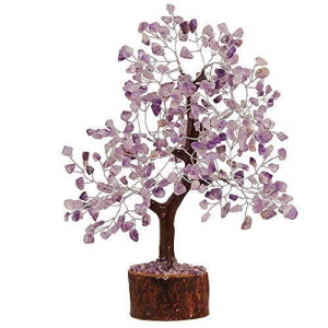 NILKANT ENTERPRISECrystal Tree Handicrafts Decorative Showpiece (Crystal, Multicolor) Pack of 1 (9 in X 2 in 300 PC Stone)