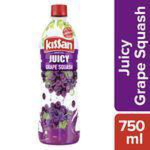 Kissan Juicy Grape Squash 750 Ml Bottle