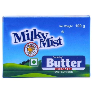 Milky Mist Premium Unsalted Cooking Butter 100 g (Carton)