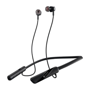 Portronics In-the-ear Bluetooth Headset with Upto 30h Talktime Water Resistant - Black - Black