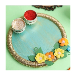 Ros - Pooja Thali ( Pack of 2 )