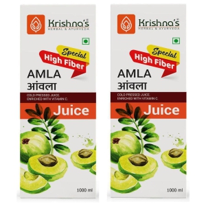 Krishna's Special Amla High Fibre Juice 1000 ml (Pack of 2)