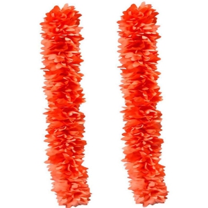 Padmavathi Enterprises - Orange Jasmine Artificial Flower ( Pack of 2 )