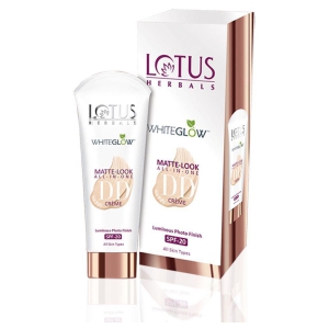 Lotus Herbals Whiteglow Matte Look DD Creme D2 SPF 20 50g