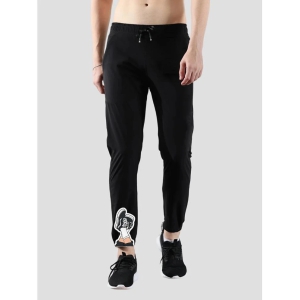 AKTIF Black Lycra Mens Trackpants ( Pack of 1 ) - None