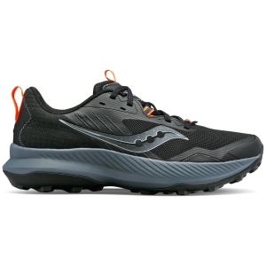 Saucony Mens Running Shoes - Blaze TR (Black/Viziornge)-7.5