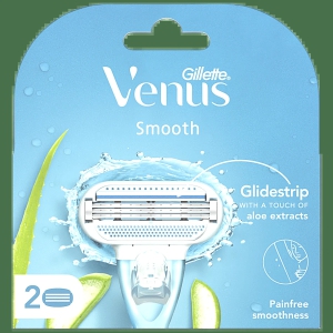 Gillette Venus Aloe Extracts Cartridges, 2 Pcs