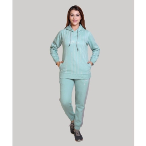 Wild West Neon Blue Fleece Printed Tracksuit - Pack of 1 - None