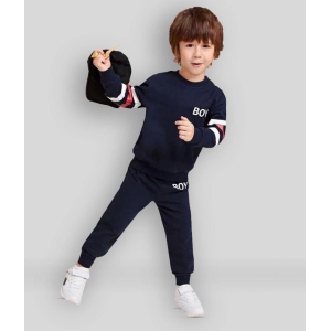 Force - Navy Blue Cotton Boys T-Shirt ( Pack of 1 ) - None