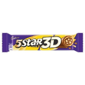 Cadbury 5 Star 3D Chocolate Bar 42 Gms