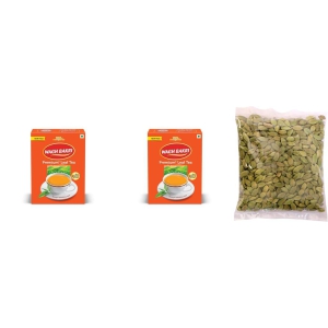 Wagh Bakri Premium Leaf Tea Carton Pack | 250 gm each| Pack of 2 | 500 gm Pack + Green ealichi 25 Gm