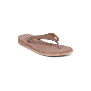 Bata Sunshine Brown Flip Flops For Women BROWN size 3