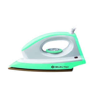 Bajaj ABS Majesty Canvas 1000-Watt Dry Iron (Green), 1000 Watts