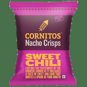 Cornitos Nacho Chips - Sweet Chili, 150 G Pouch