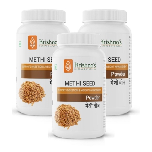 Krishnas Methi Seed Powder, 100 g Pack Of 3