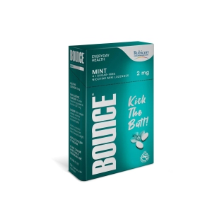 BOUNCE Nicotine Mini Lozenge 2 mg | Mint Flavour, Sugar Free | Helps Quit Smoking | 1 Pack of 4 count