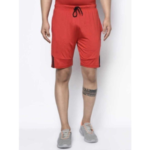 Glito - Red Polyester Mens Shorts ( Pack of 1 ) - None