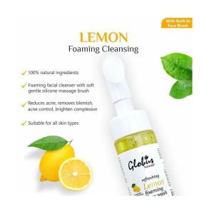 Globus Naturals Lemon Face Massager with Foaming Face Wash 150 mL