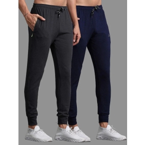 JILZ Multicolor Polyester Mens Joggers ( Pack of 2 ) - None