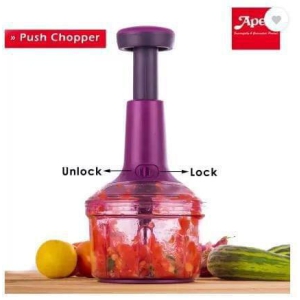 apex-vegetable-push-chopper-ideal-for-vegetables-and-fruits-hand-press-food-chopper-stainless-steel-blade