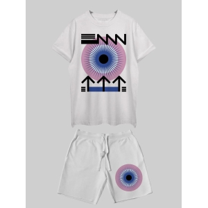 The Eye Co-ord Set-X-Large / White