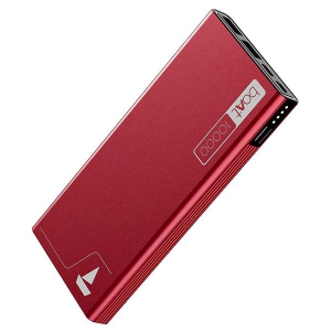 EnergyShroom PB300 | Powerbank with 10000mAh battery capacity with Smart IC protection, 22.5W fast charging Martian Red