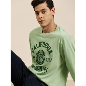 Dillinger - Green Cotton Oversized Fit Mens T-Shirt ( Pack of 1 ) - None