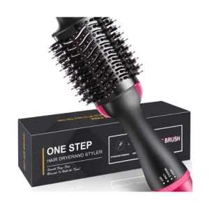 One  Step Heated Hair Curler And Straightener Styler