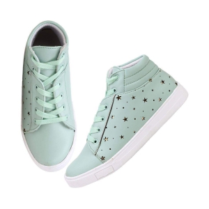 Commander Shoes - Turquoise  Women's Sneakers - None