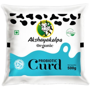 Organic Probiotic Curd 500 Gm