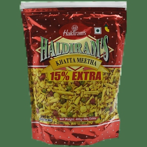 Haldiram's Khatha Meetha Namkeen, 400 G Pouch