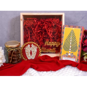 Gift Dial Royal Wooden Hamper