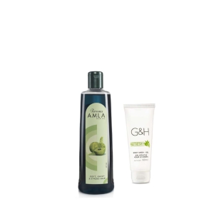 G&H Nourish+ Body Wash Gel 60 ml + Persona Amla Hair Oil 200ML