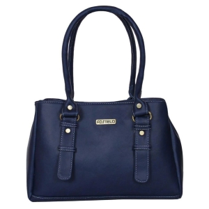 Fostelo - BLUE Fabric Shoulder Bag - Blue