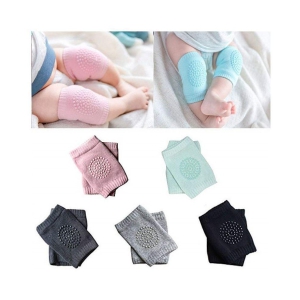 EIGHTEEN ENTERPRISE Multi-Colour Coton Baby Knee Pad 1 Pack