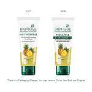 Biotique Bio Pineapple Oil Control Foaming Face Wash  For Normal To Oily Skin 100 Botanical Extracts 50 Ml