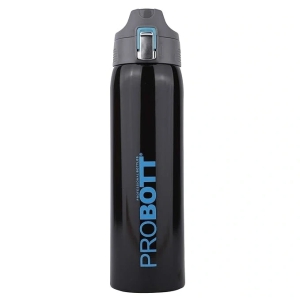 Probott Icon Water Bottle, Stainless Steel Water Bottles, Vacuum Insulated Flask Bottles, 1000 ml (Colour - BLACK, Size - 1000ML) by Total Sporting And Fitness Solutions Pvt Ltd