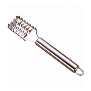 Tapixaa - Stainless Steel Fruit Grater ( Pack of 1 ) - Silver - Silver