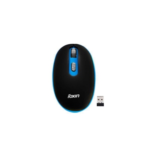 Foxin 9099 Wireless Mouse With Nano USB Receiver Vibrant Blue