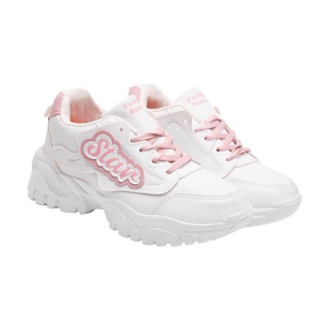 Shoetopia Pink Womens Sneakers - None